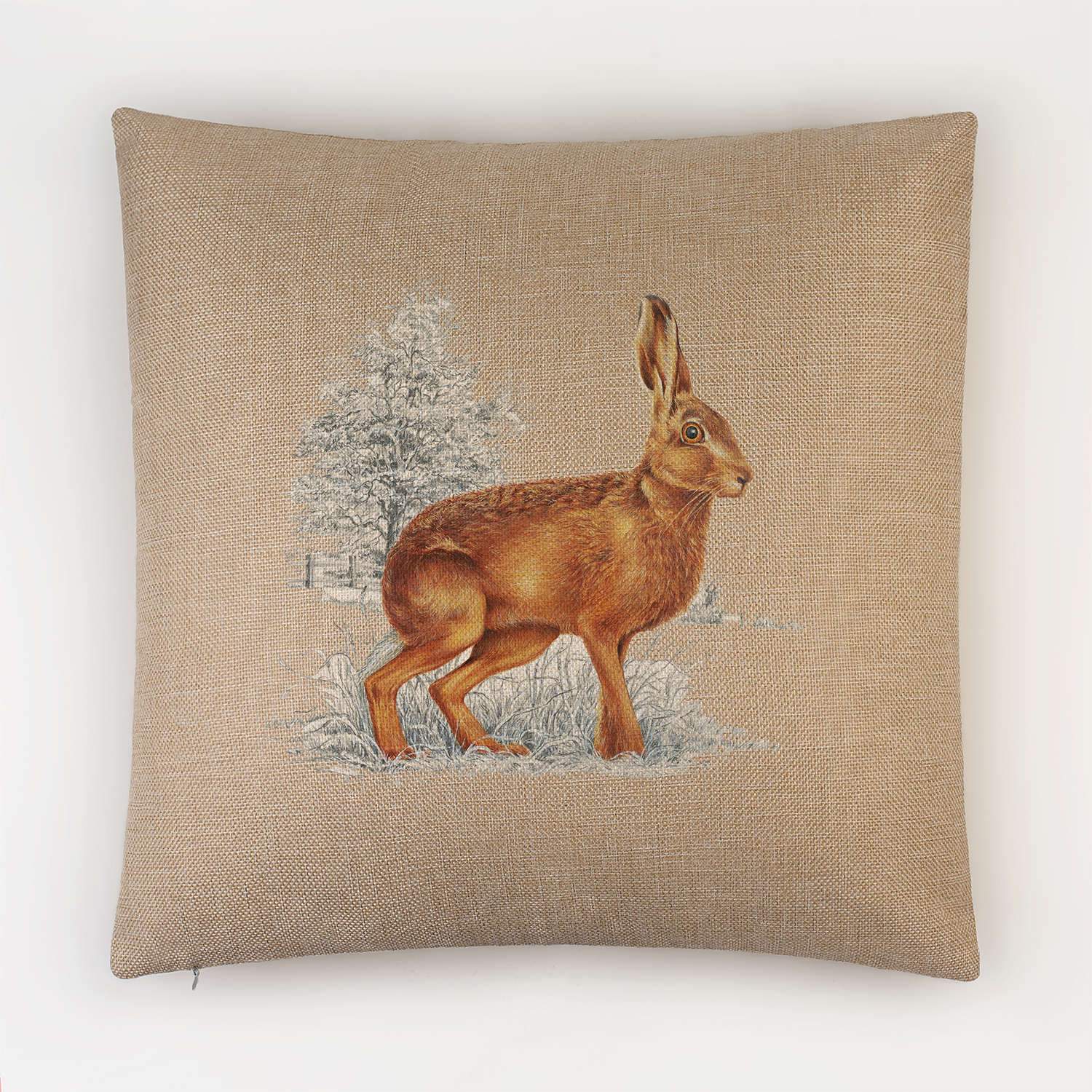 Hare Cushion - Countryman John