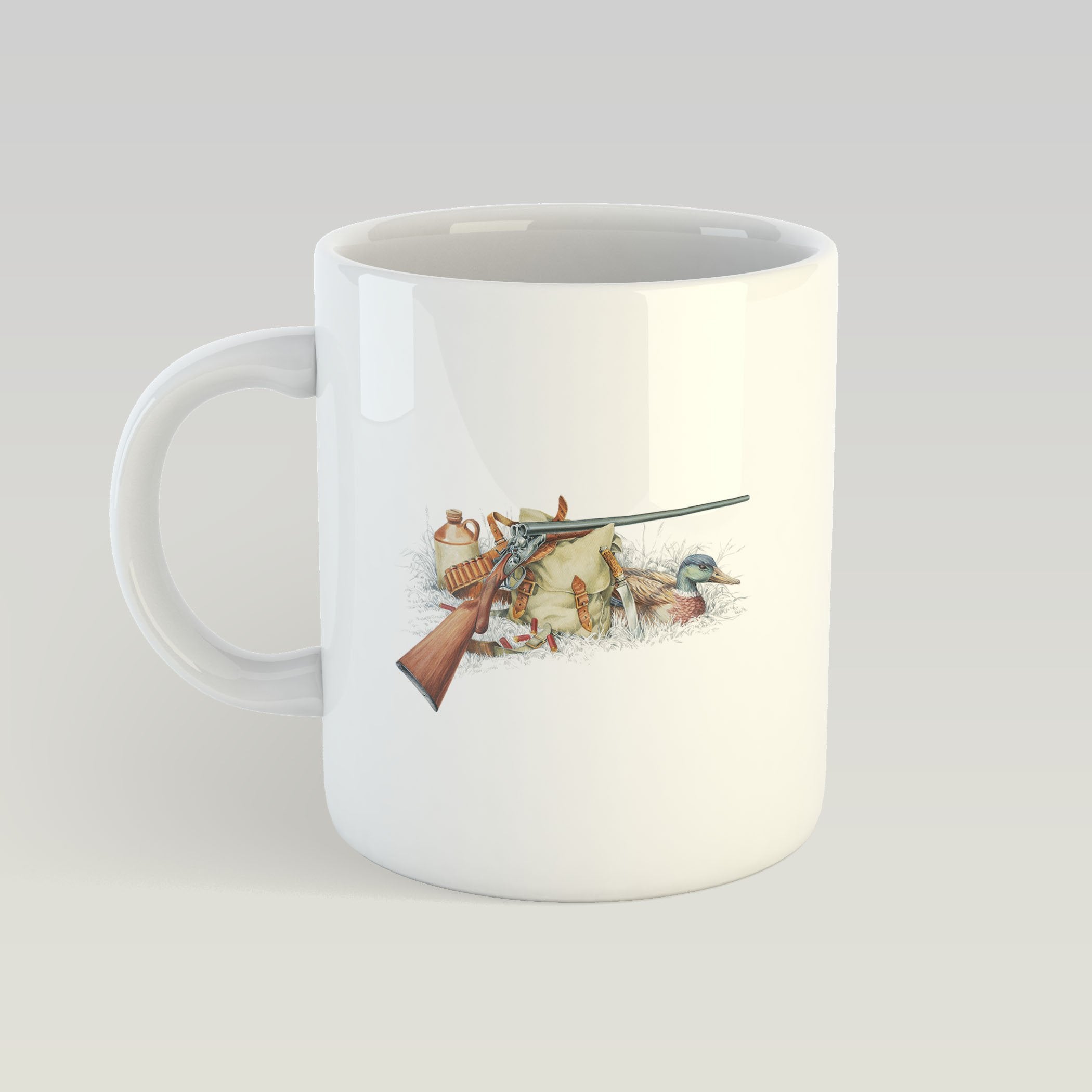 Shotgun and Mallard Mug - Countryman John