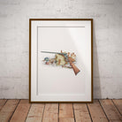 Shotgun and Mallard Wall Art Print - Countryman John