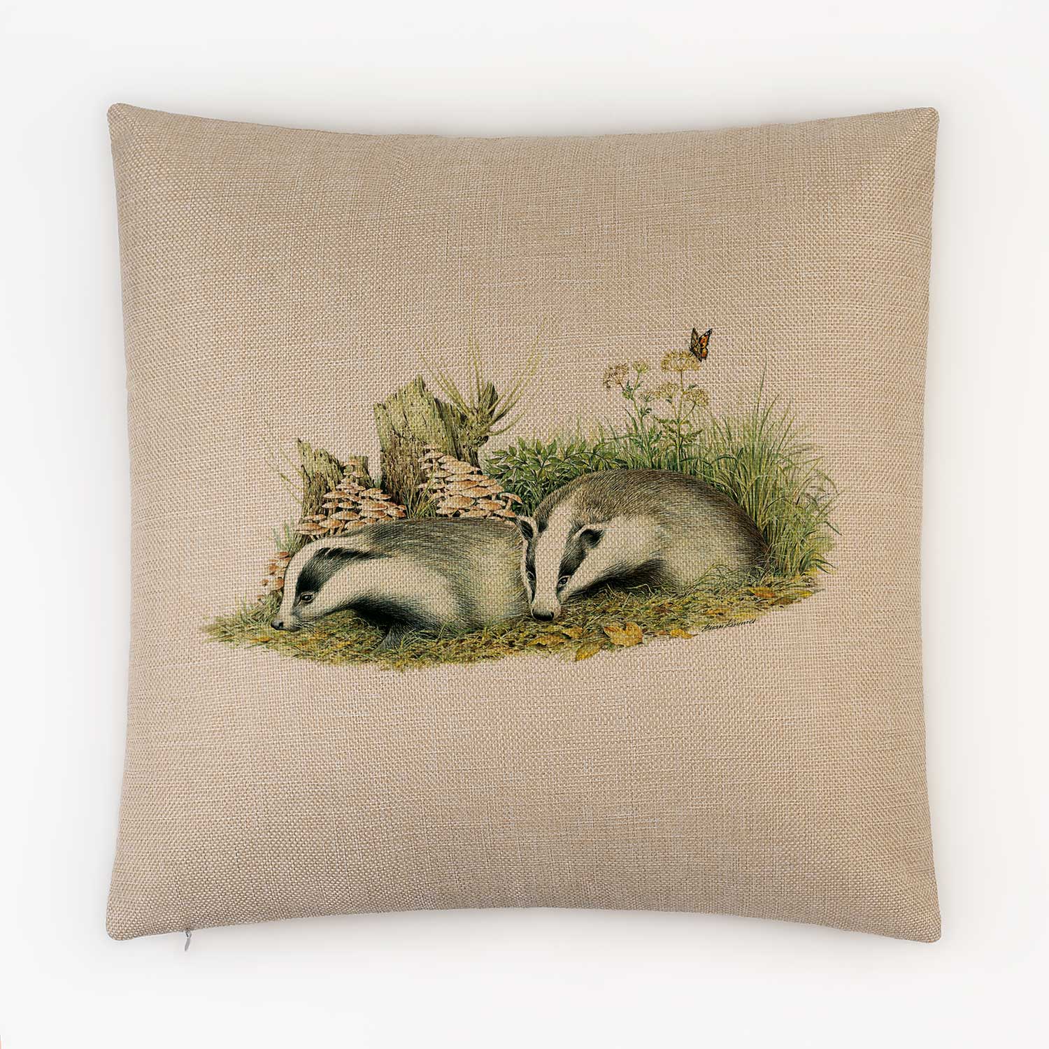 Badger Cubs Cushion - Countryman John