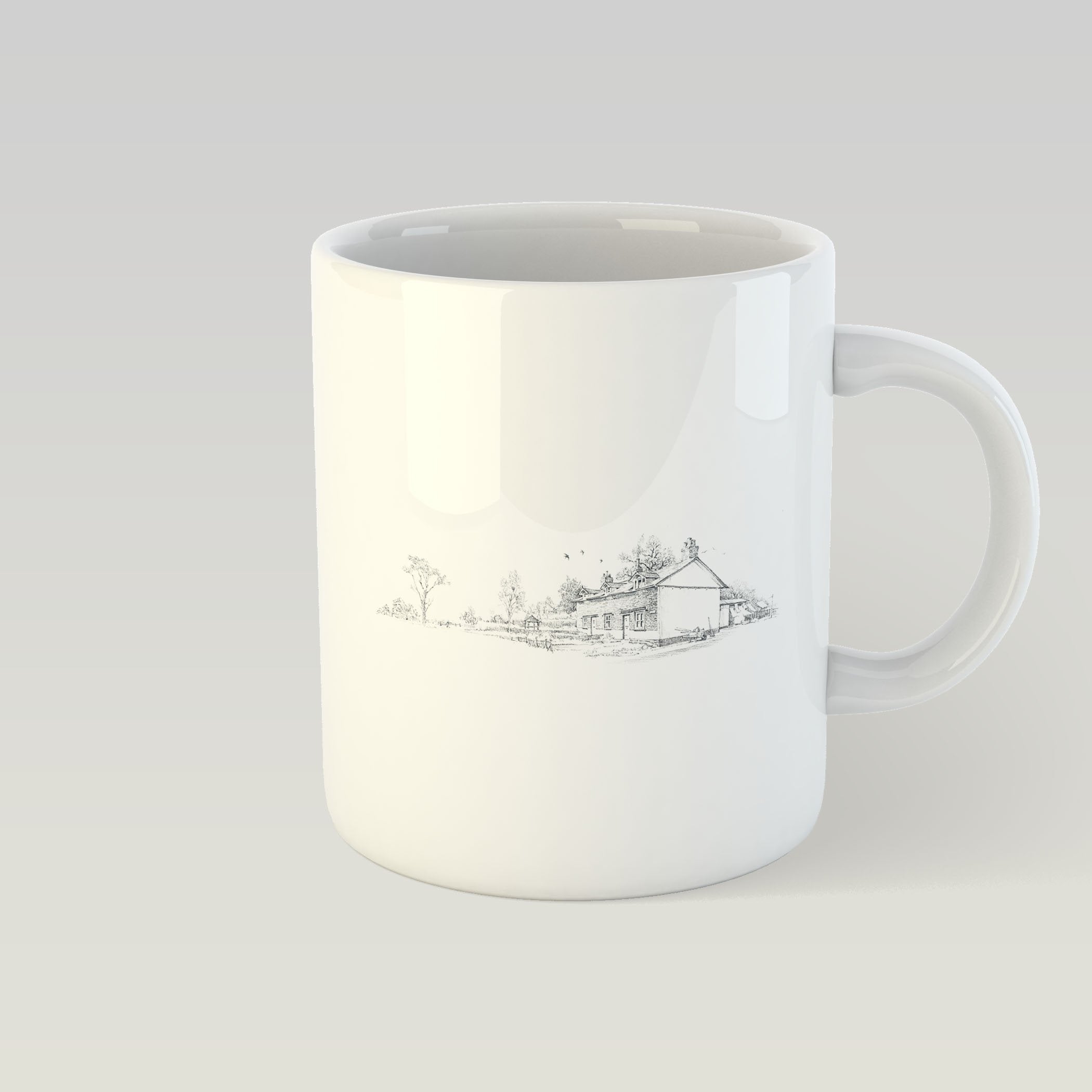 Country Cottages Mug - Countryman John