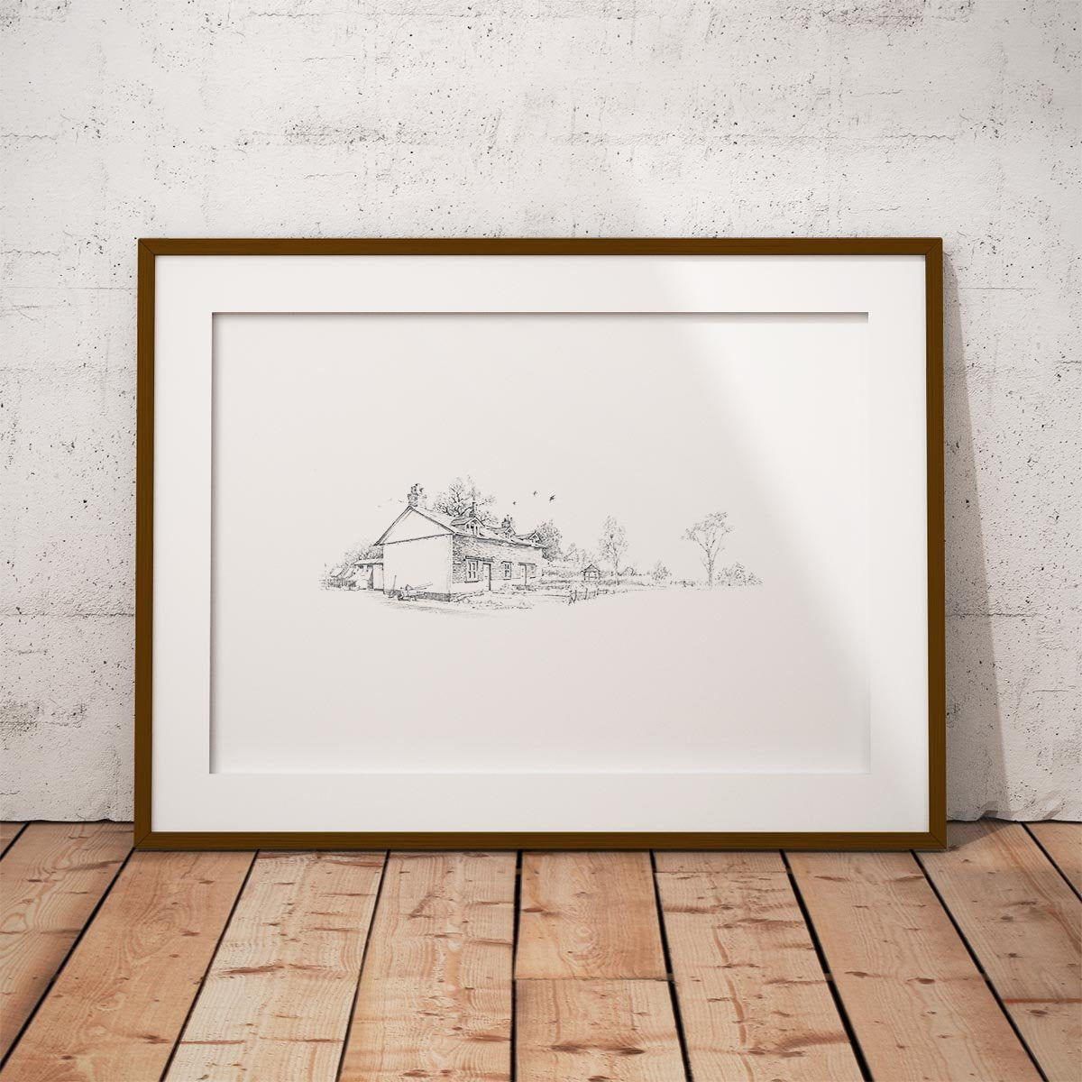 Country Cottages Wall Art Print - Countryman John