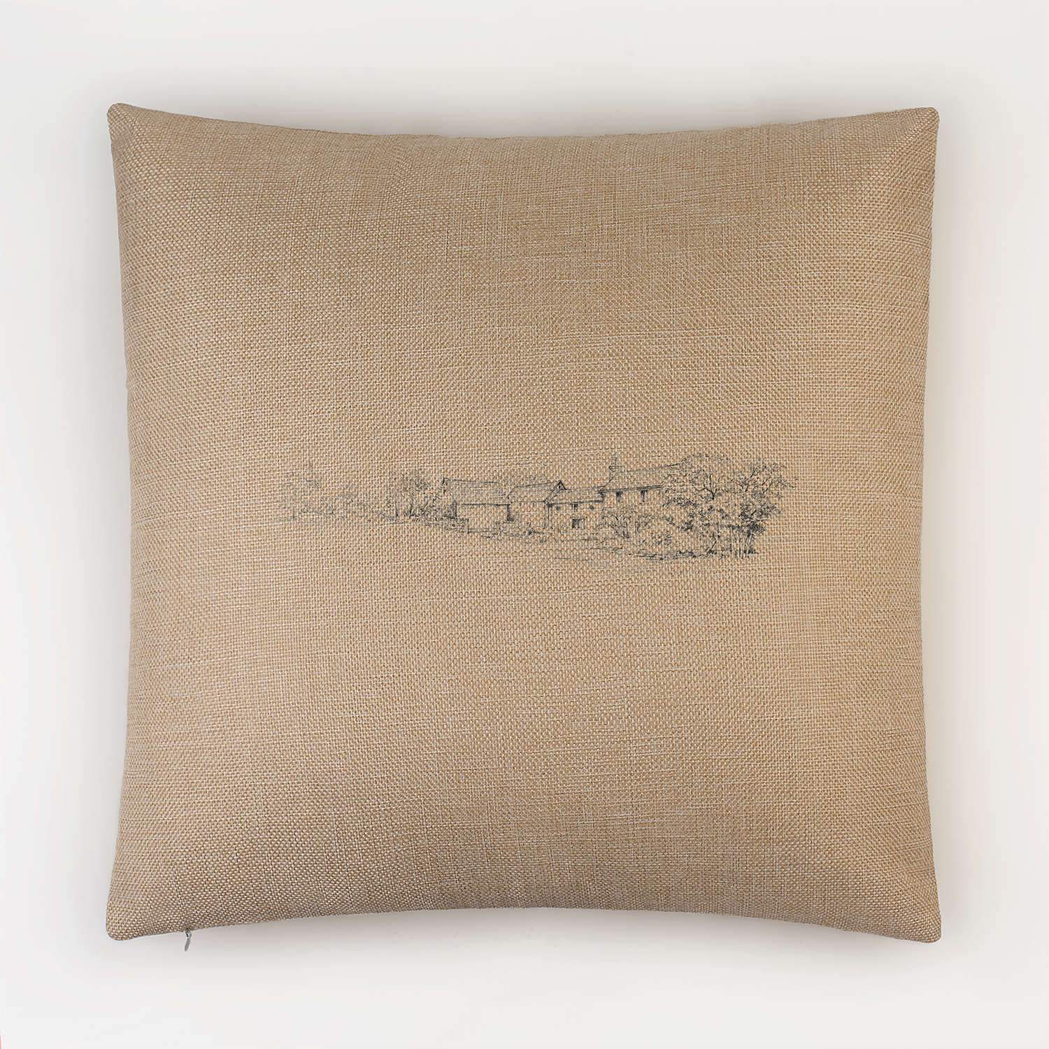 Country Farm House Cushion - Countryman John