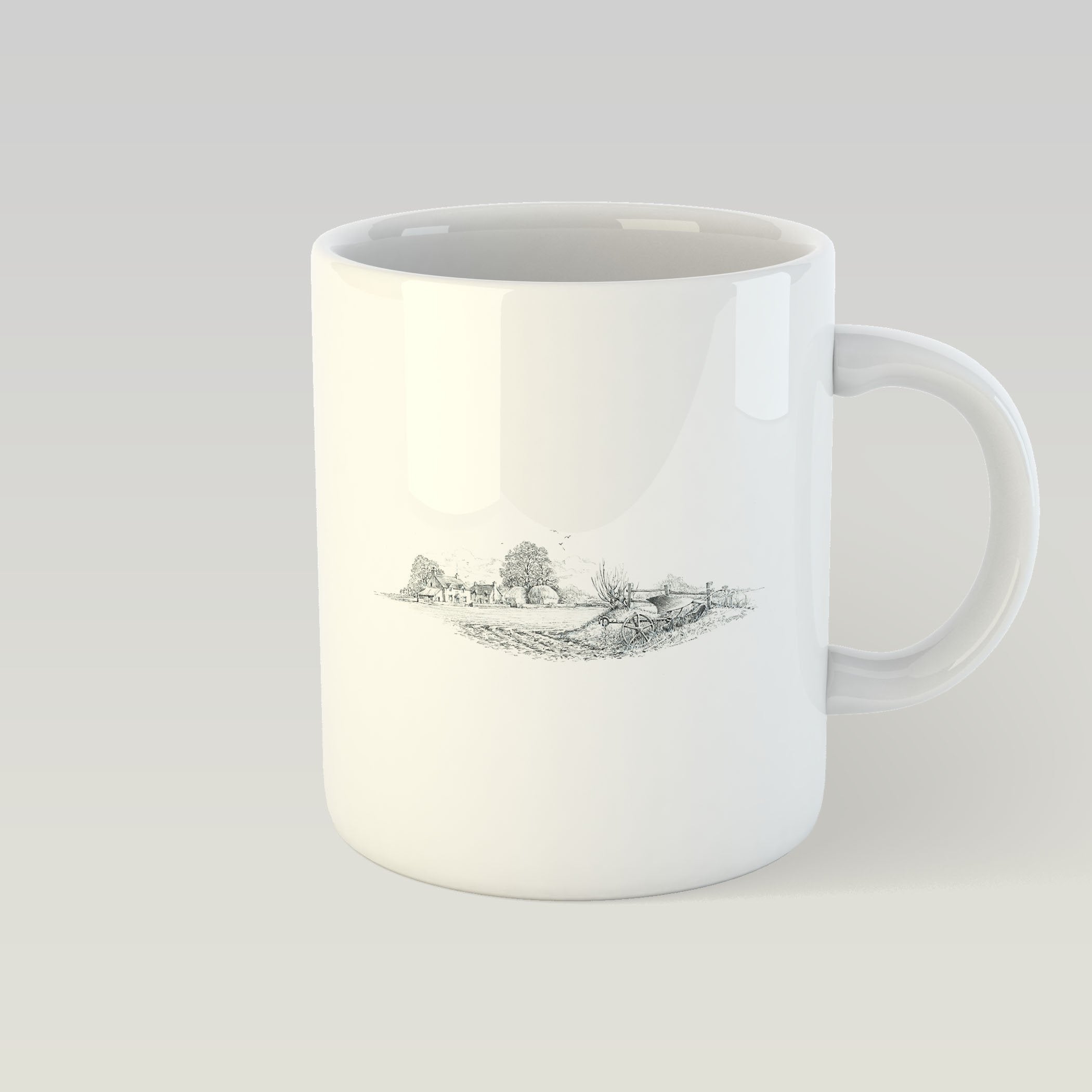 Idle Plough Mug - Countryman John