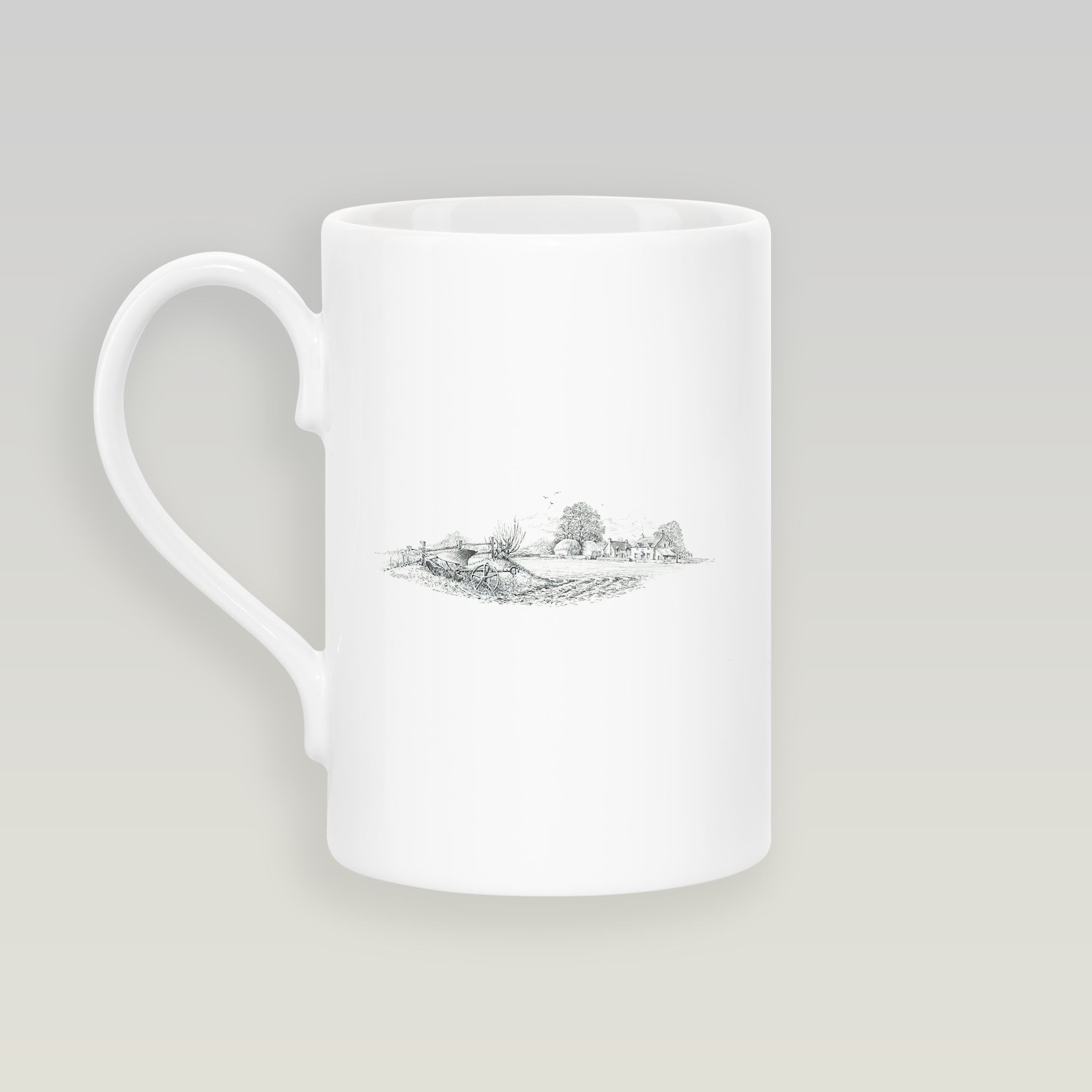 Idle Plough Slim Mug - Countryman John