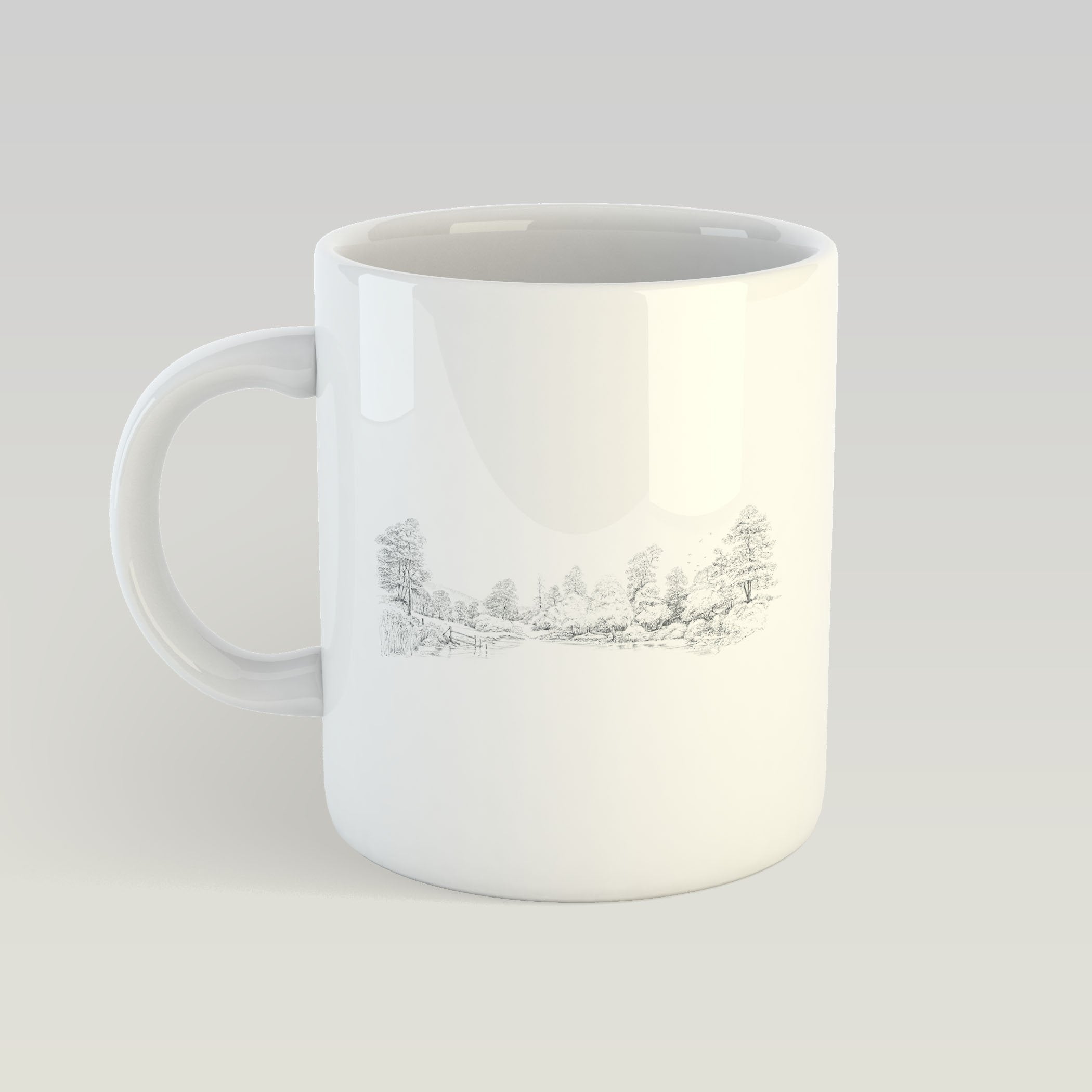 Countryside Panorama Mug - Countryman John