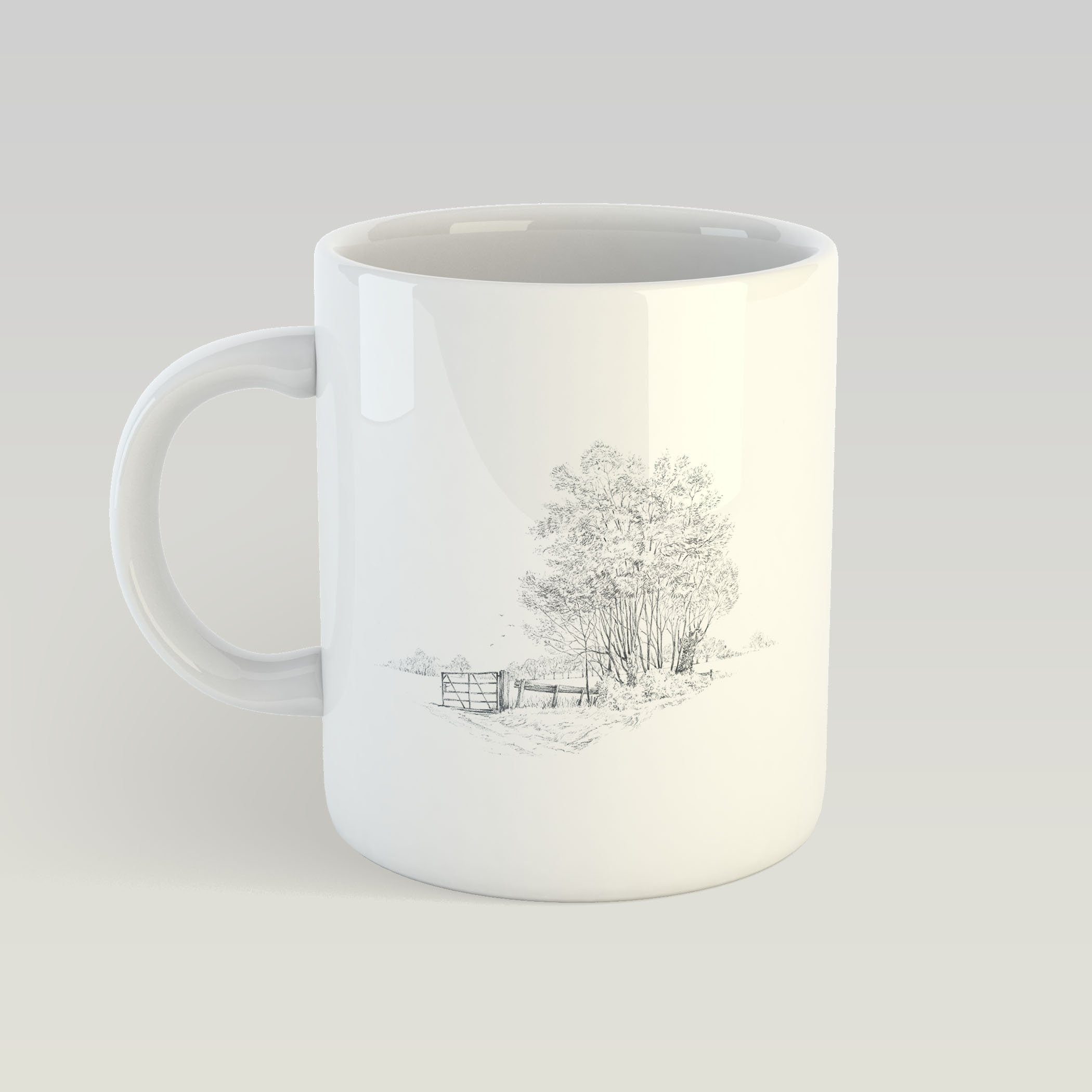 Gate and Copse Mug - Countryman John