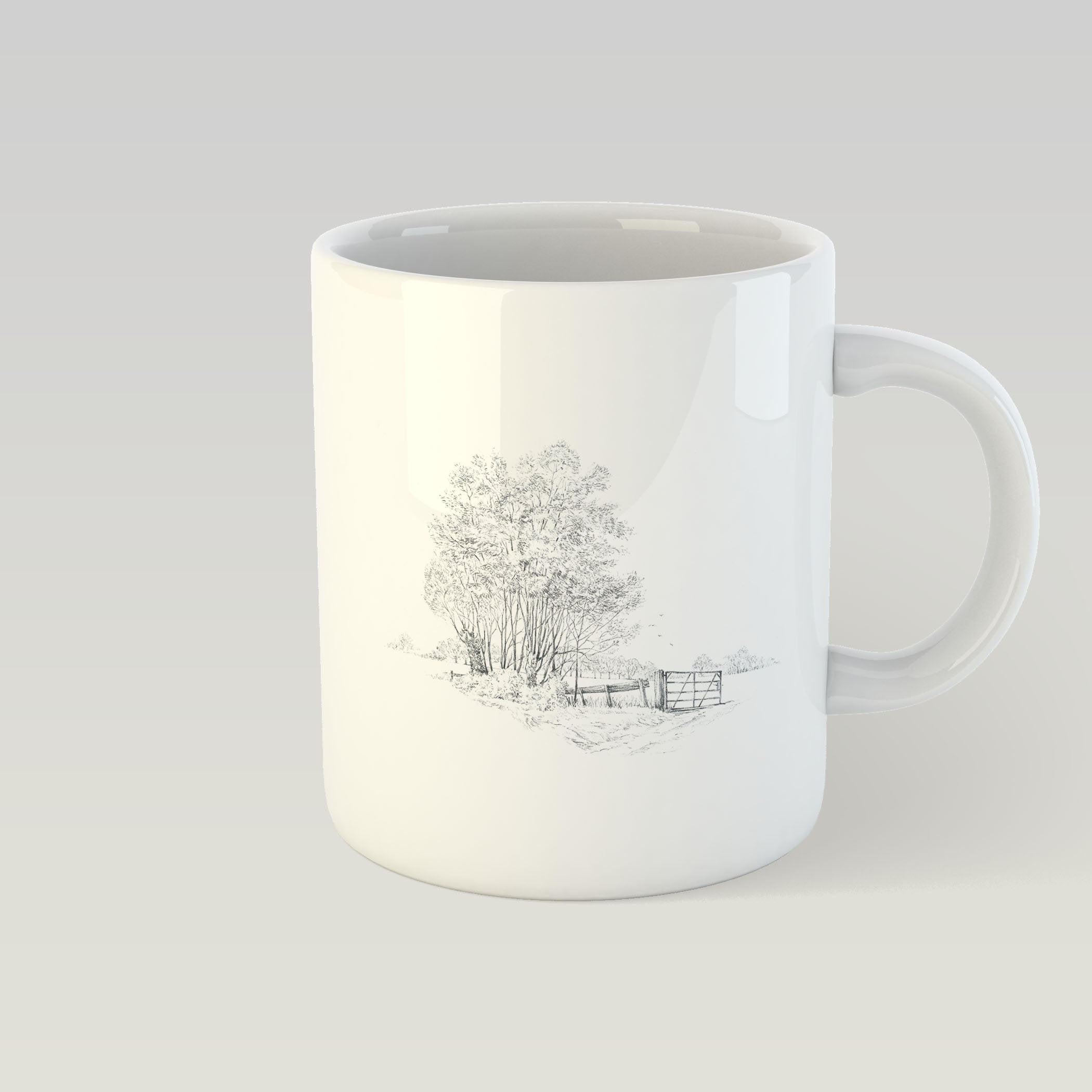 Gate and Copse Mug - Countryman John
