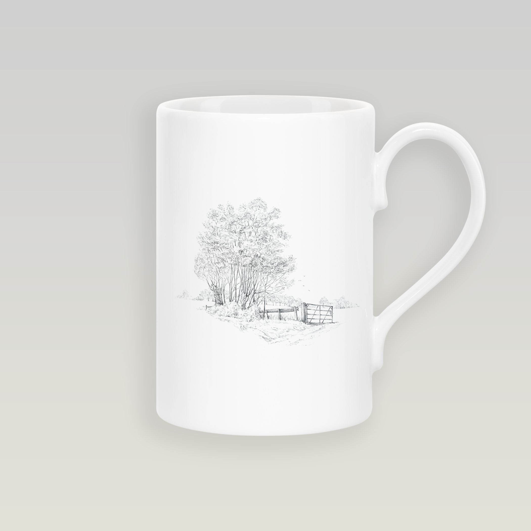 Gate and Copse Slim Mug - Countryman John