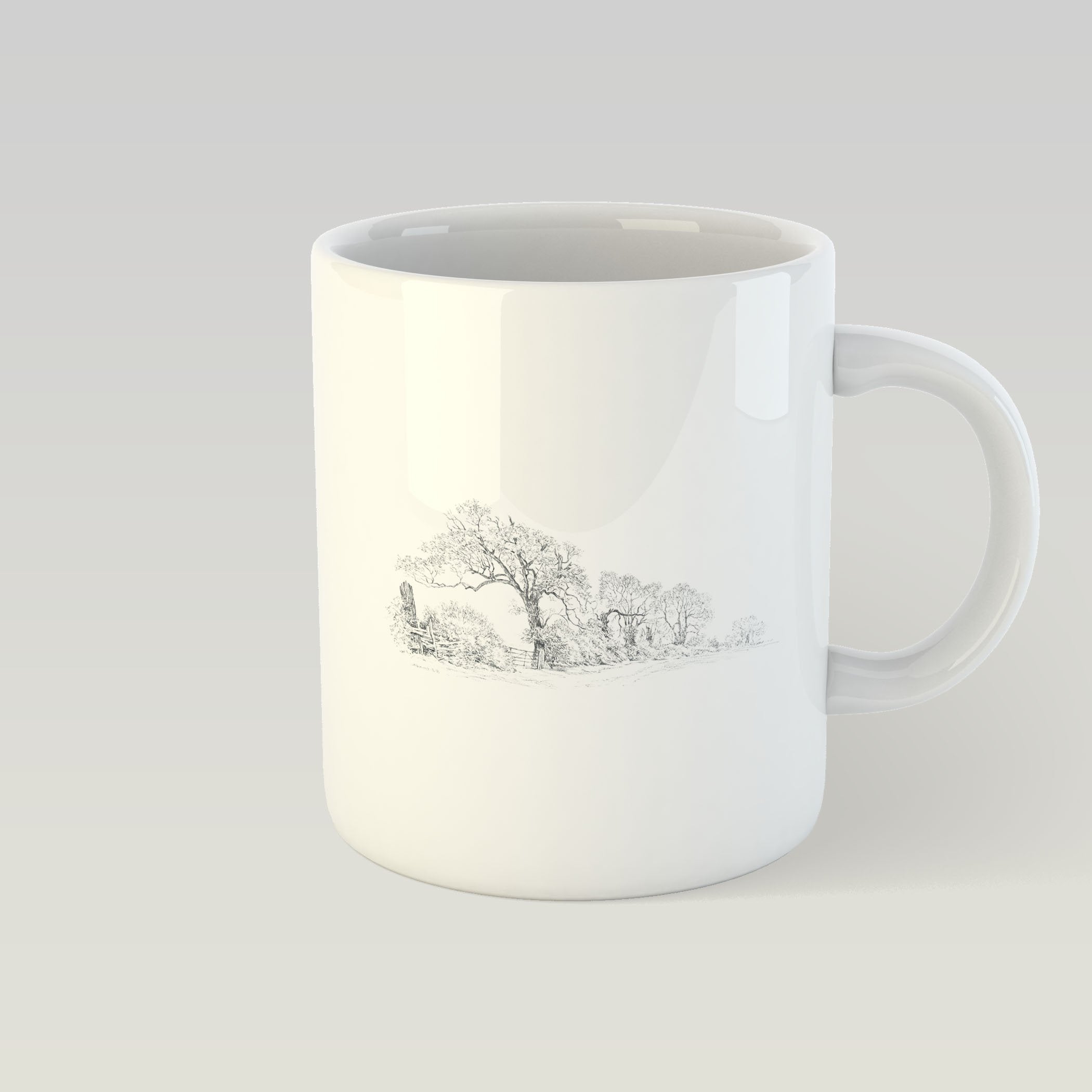 Trees and Lane Mug - Countryman John