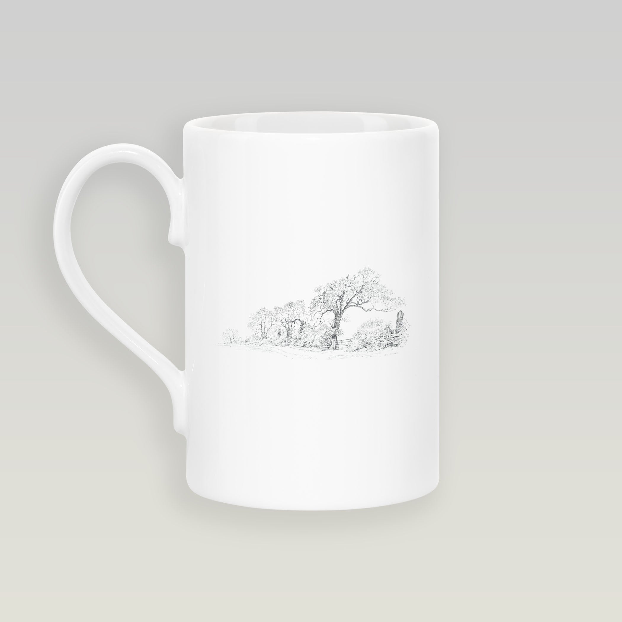 Trees and Lane Slim Mug - Countryman John