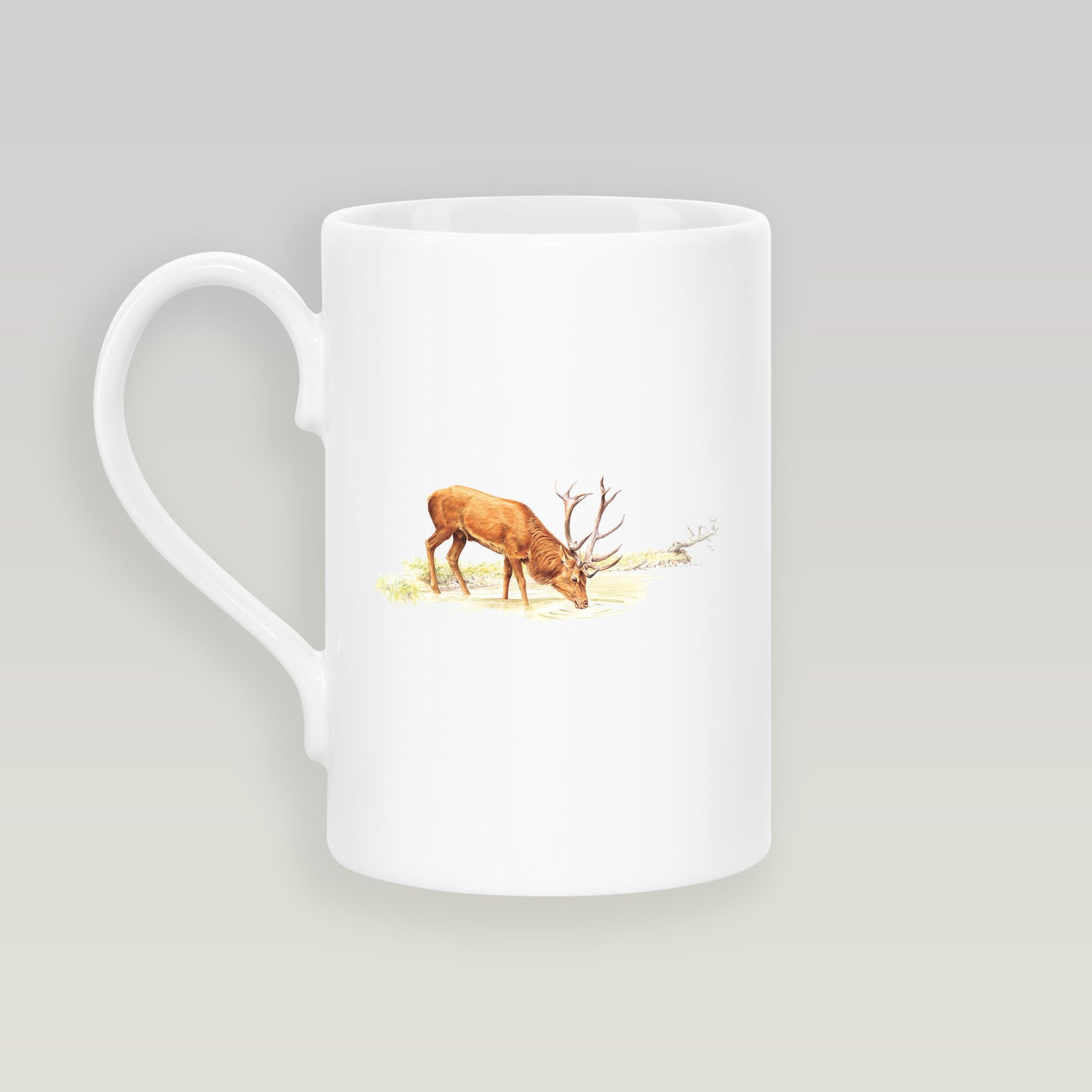 Drinking Red Stag Slim Mug - Countryman John