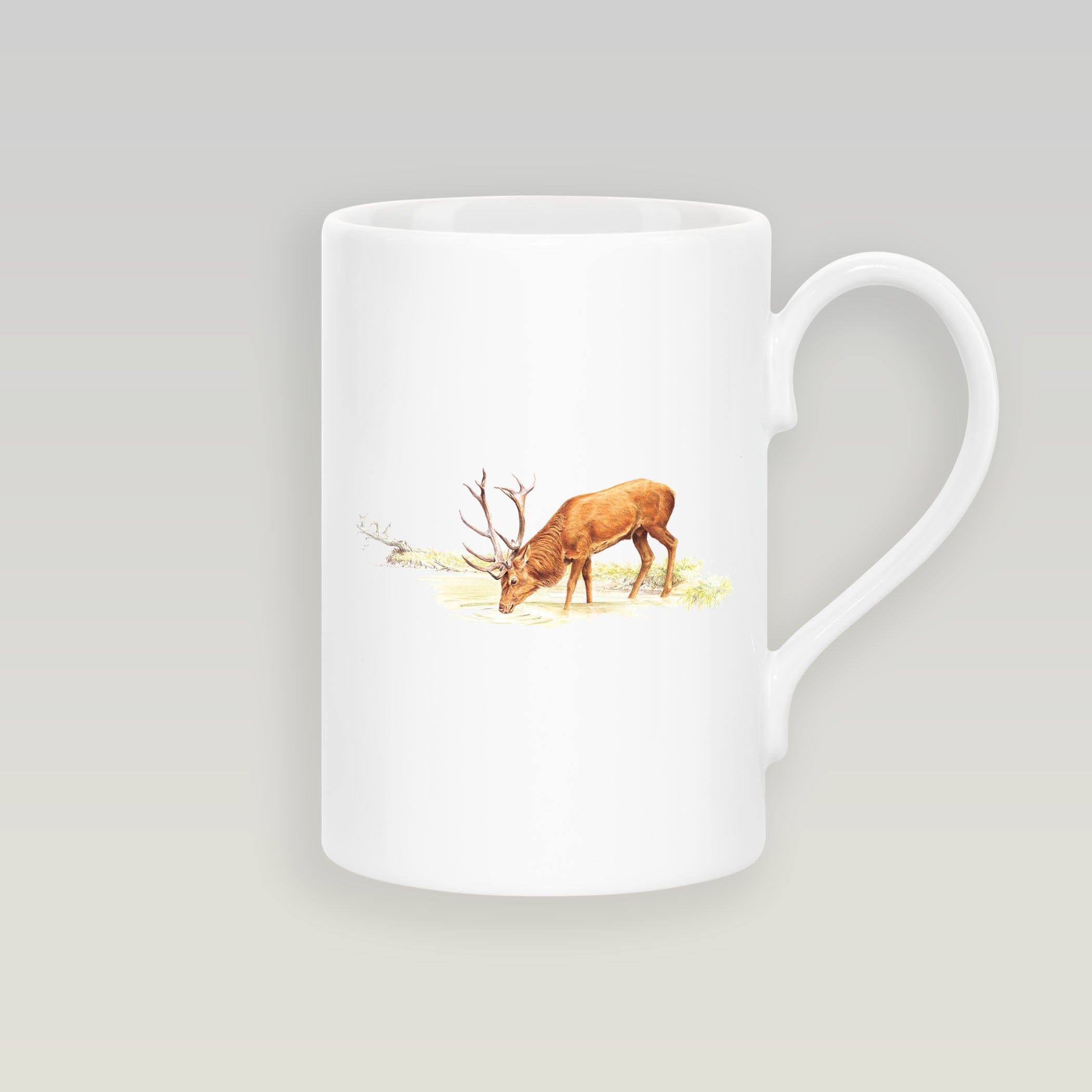 Drinking Red Stag Slim Mug - Countryman John