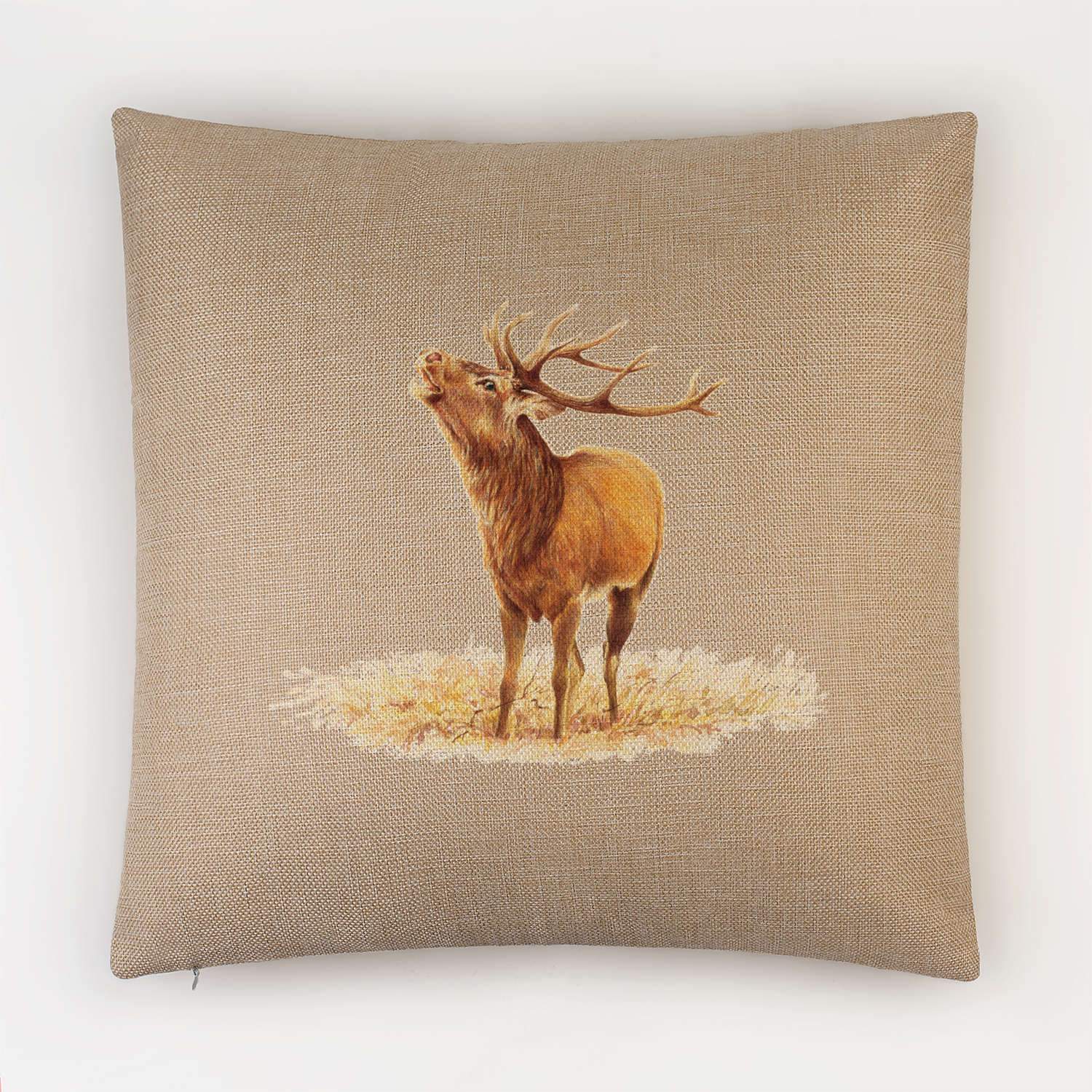Roaring Stag Cushion - Countryman John