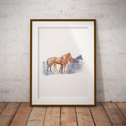 Horses Wall Art Print - Countryman John