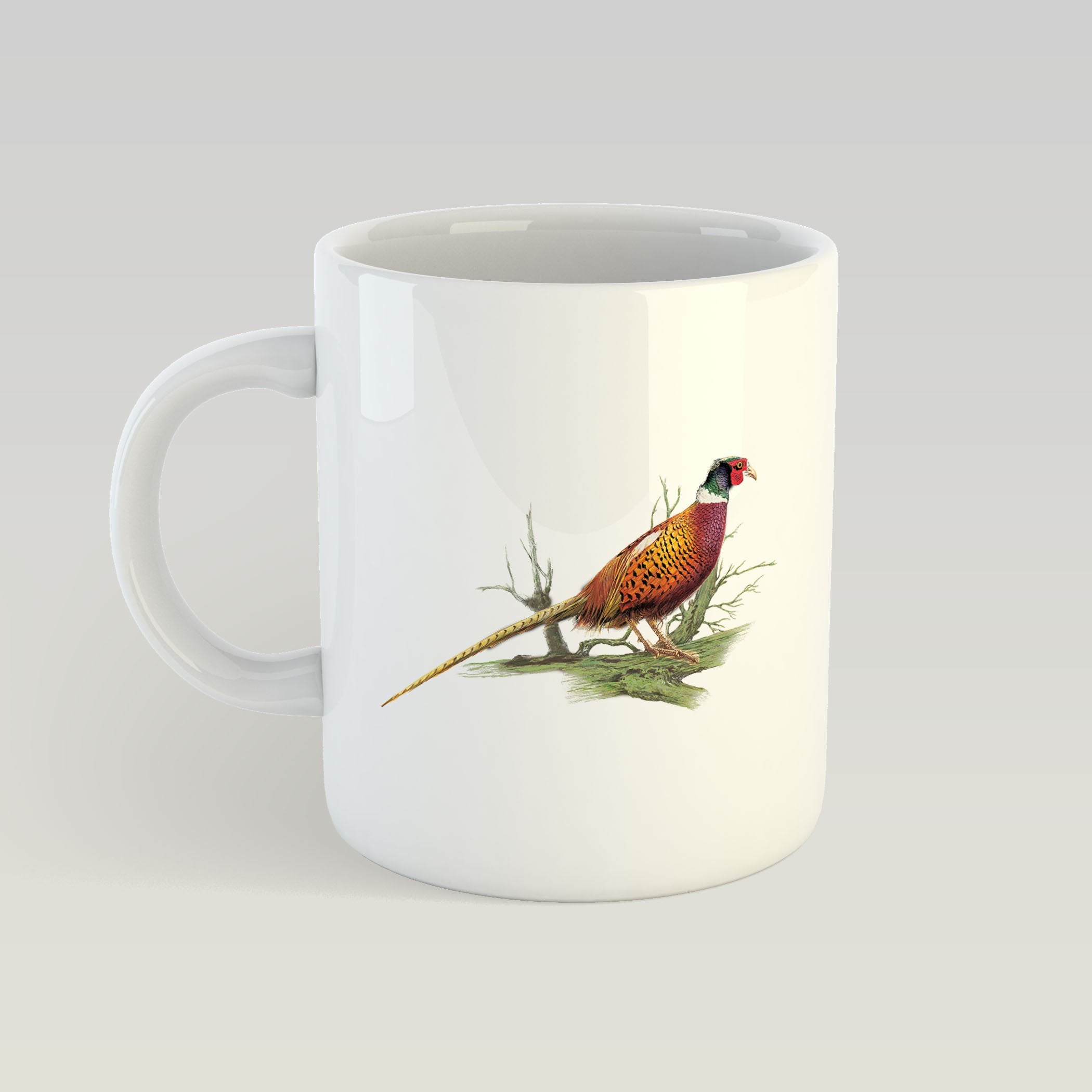  Cock Pheasant on Branch Mug - Countryman John