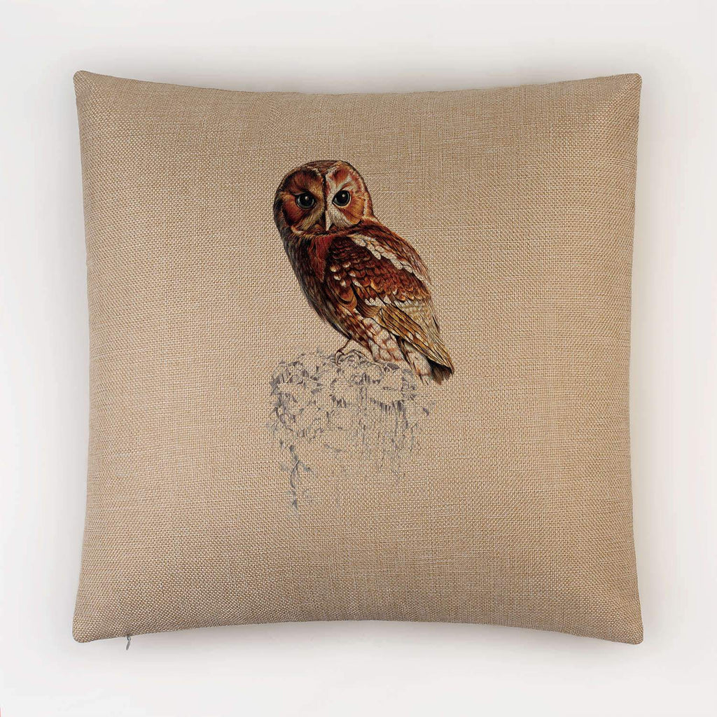 Tawny Owl Cushion - Countryman John