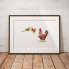 Hens Wall Art Print - Countryman John