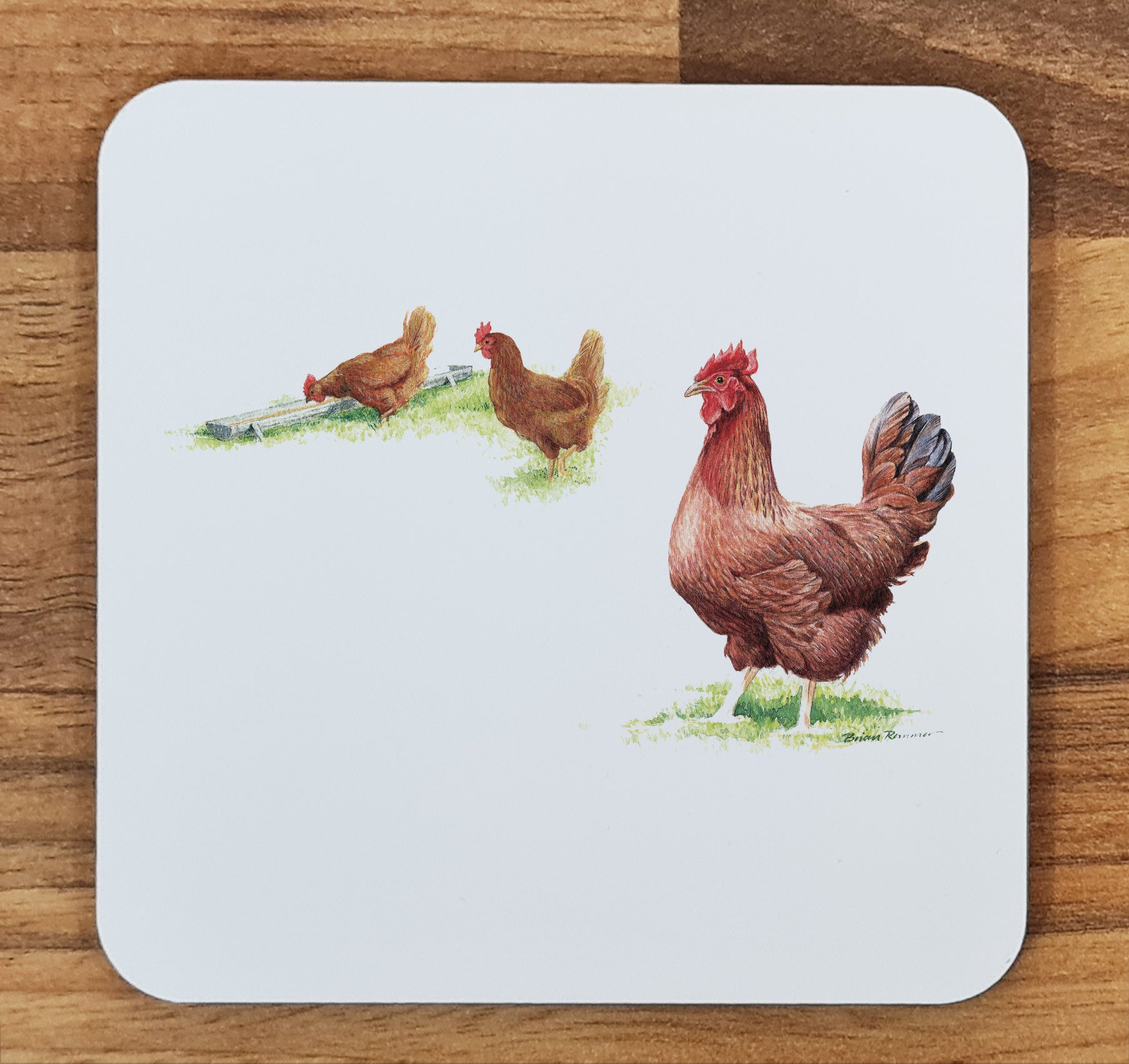 chicken coaster