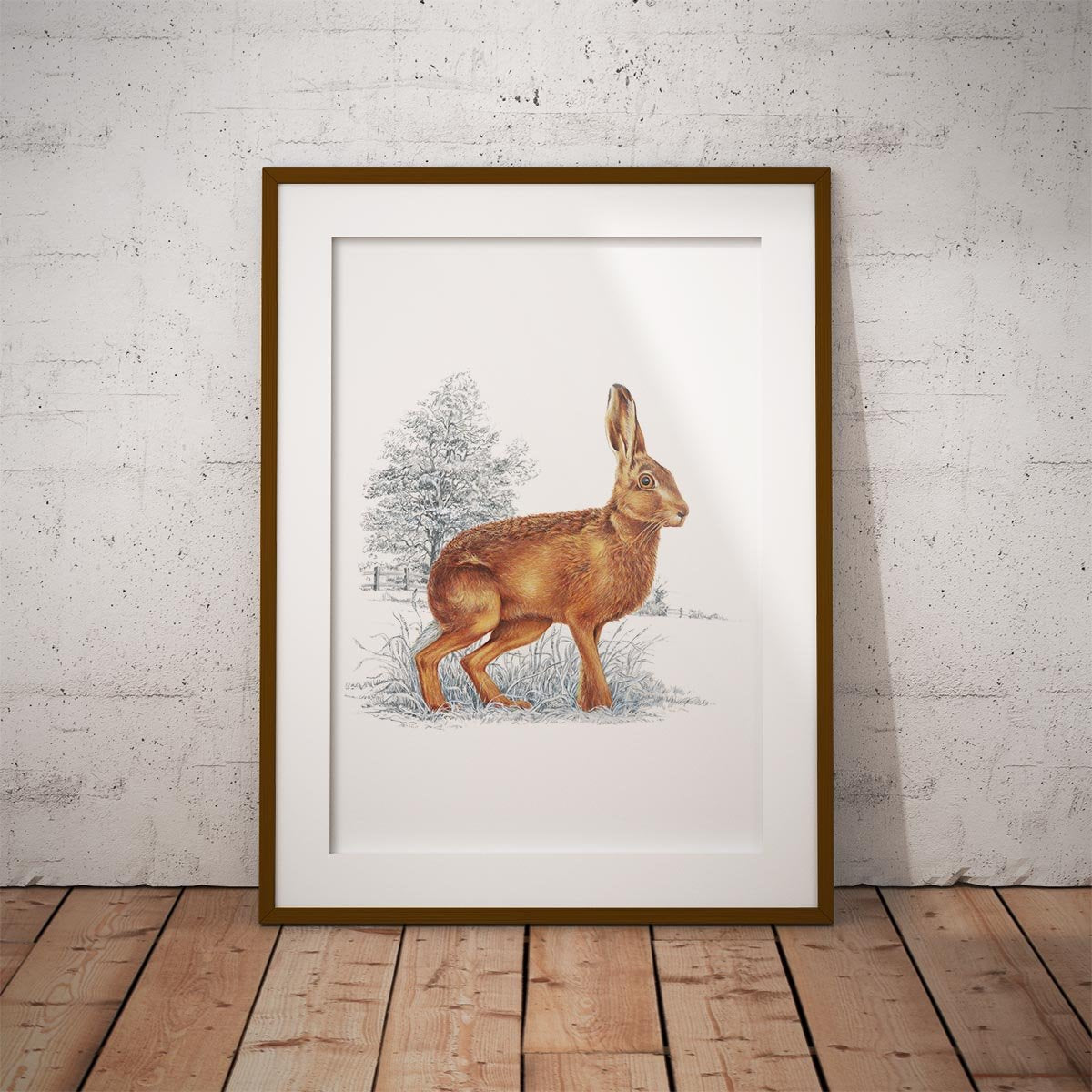 Hare Wall Art Print - Countryman John