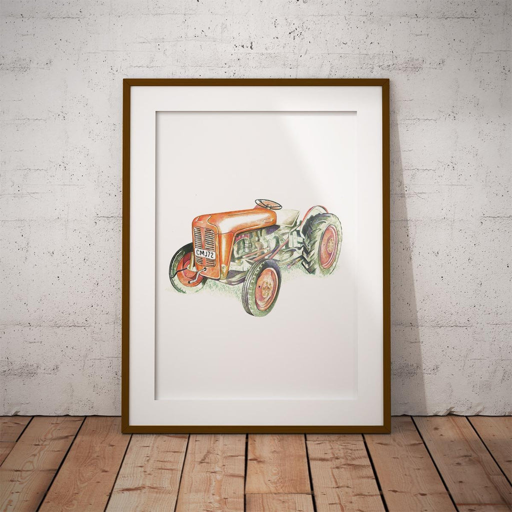 Tractor Wall Art Print - Countryman John
