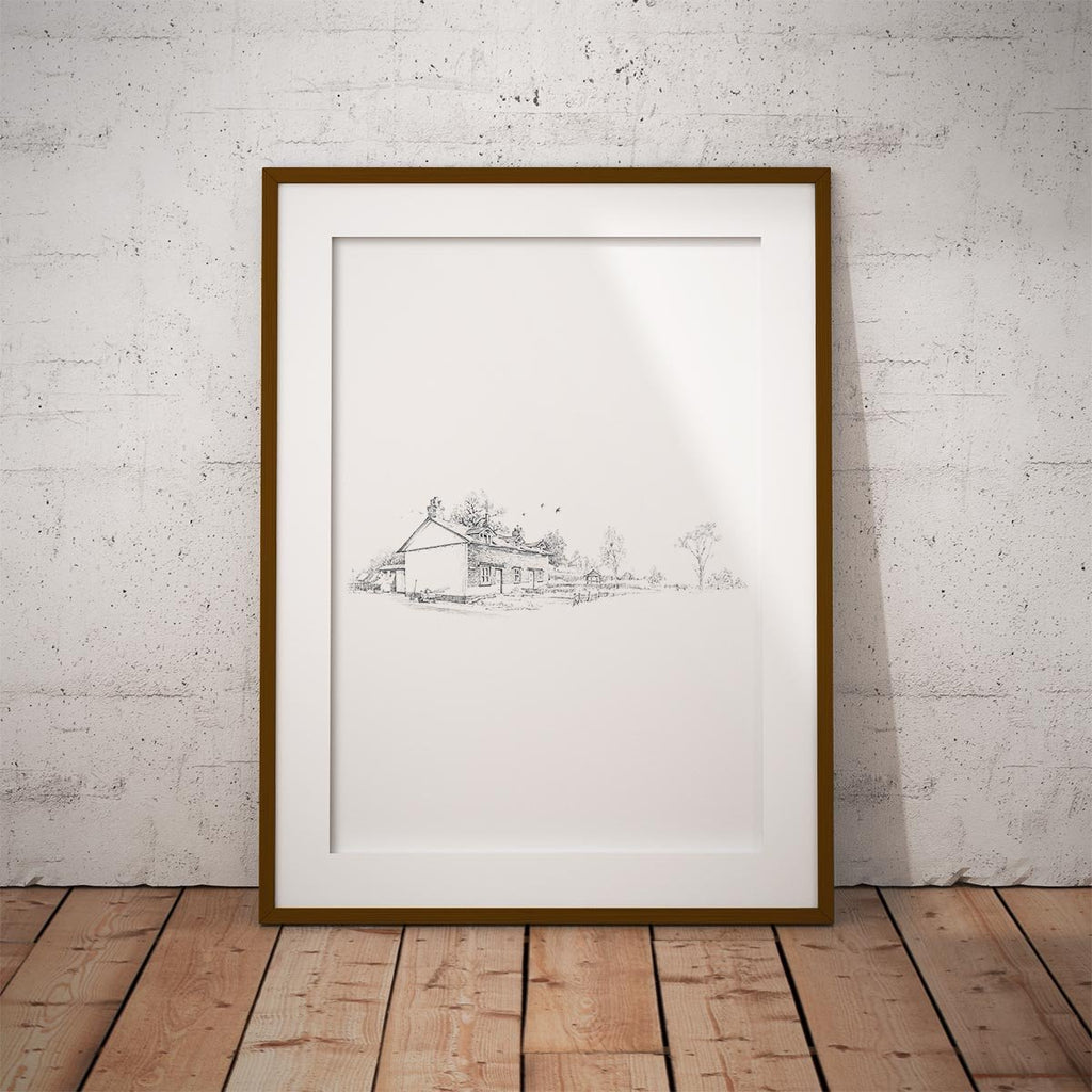 Country Cottages Wall Art Print - Countryman John
