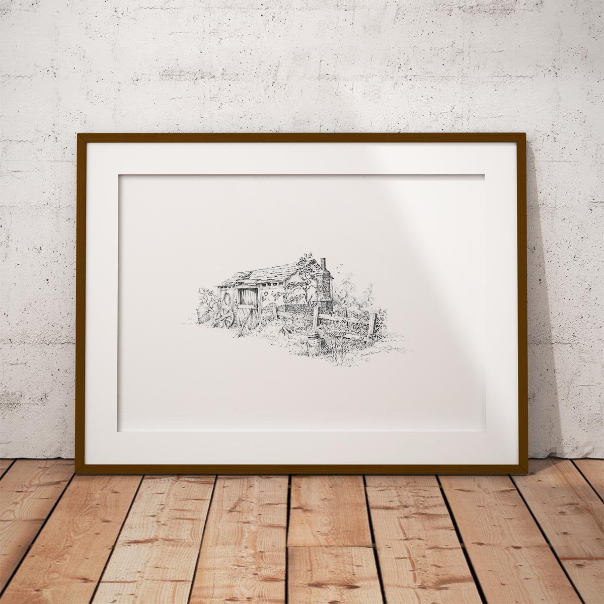 Old Barn Wall Art Print - Countryman John