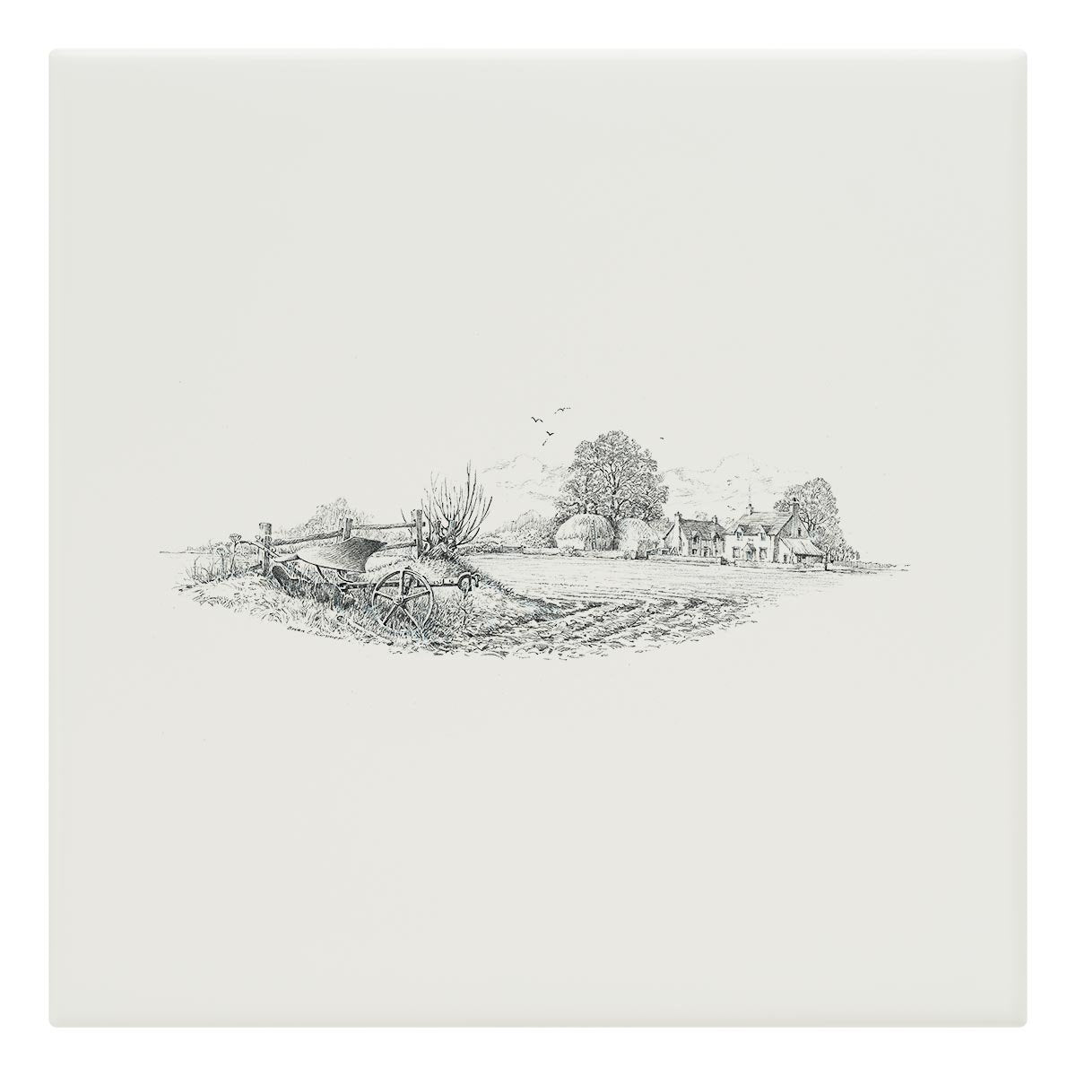 Idle Plough Tile - Countryman John