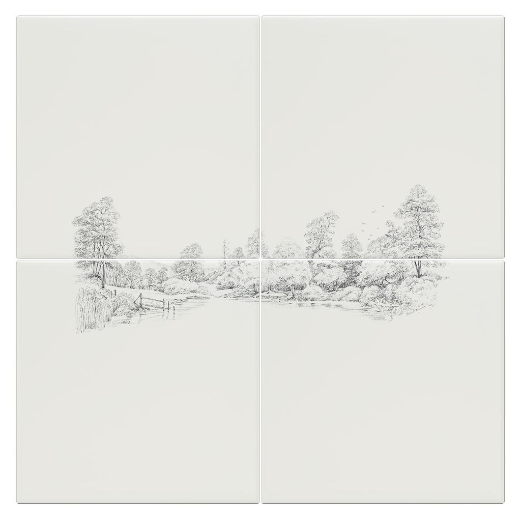 Countryside Panorama Tile - Countryman John