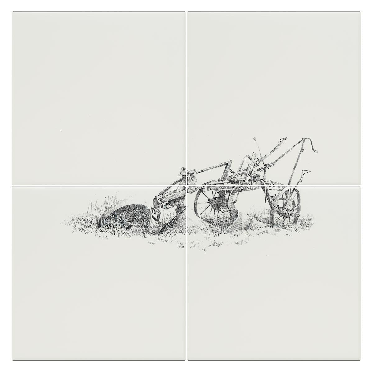 Old Plough Tile - Countryman John