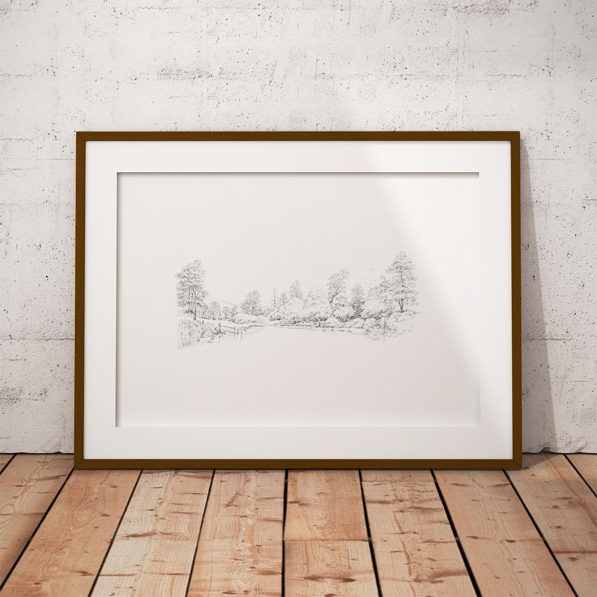 River Bank Wall Art Print - Countryman John