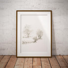 Trees along the Riverbank Wall Art Print - Countryman John