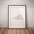 Trees and Lane Wall Art Print - Countryman John