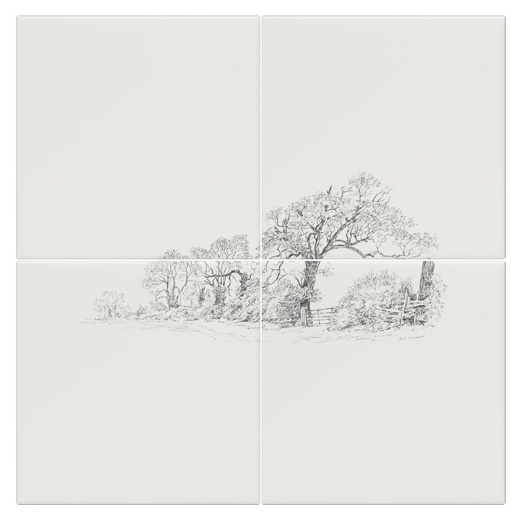 Trees and Lane Tile - Countryman John