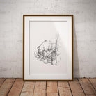 Woodpile and Axe Wall Art Print - Countryman John