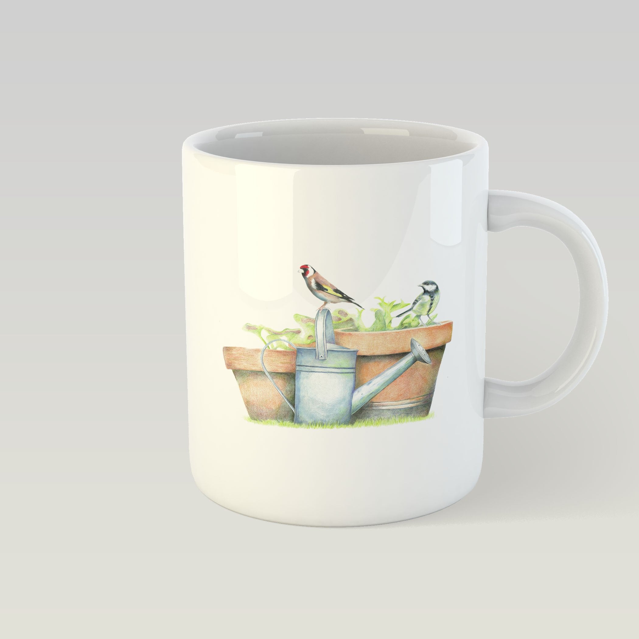 Great Tit and Goldfinch Mug - Countryman John