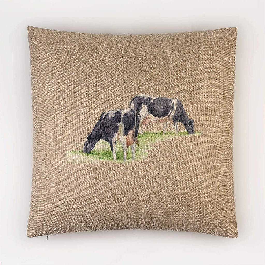 Fresian Cows Feeding Cushion - Countryman John