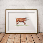 Unknown Bullock Wall Art Print - Countryman John