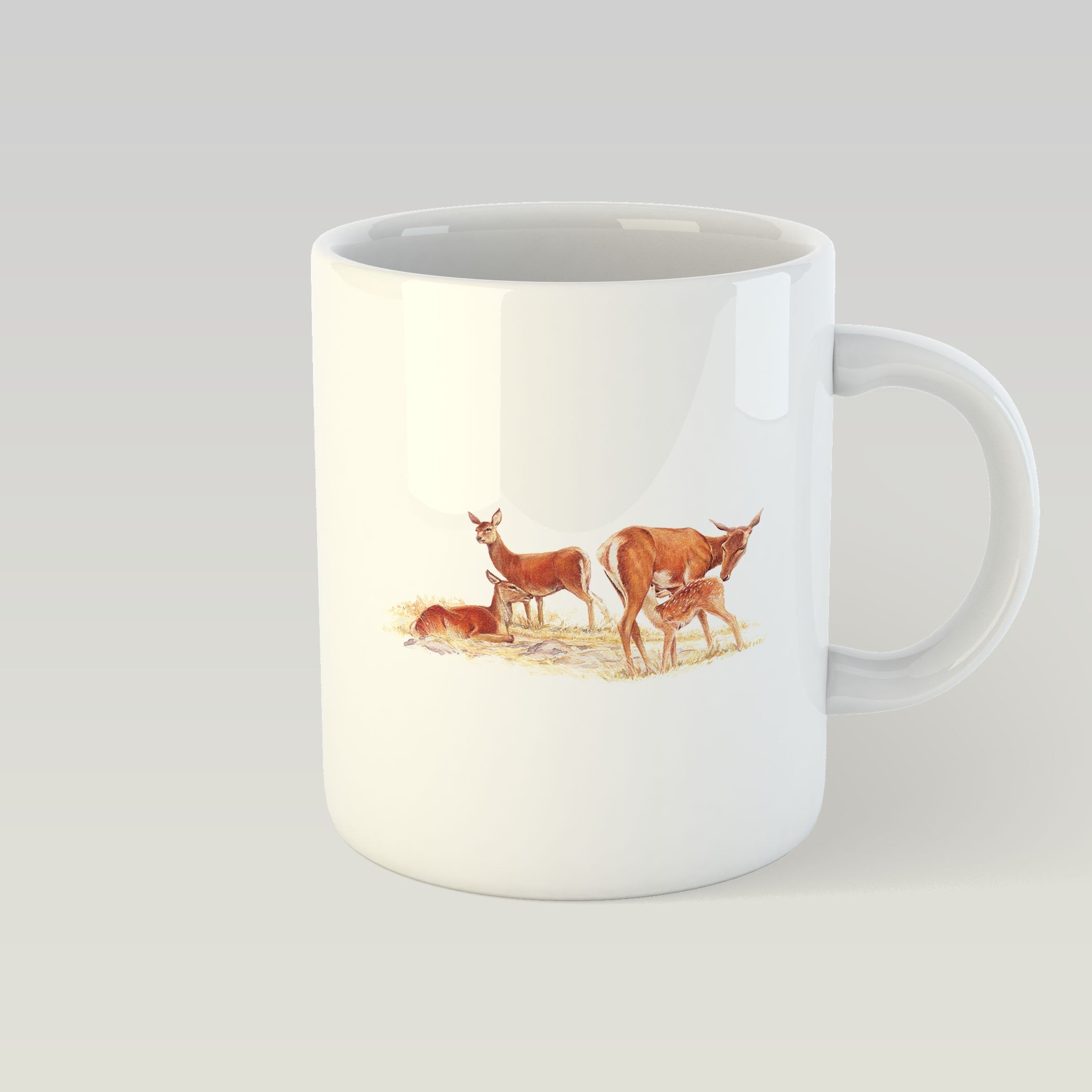 Red Hind with Calf Mug - Countryman John