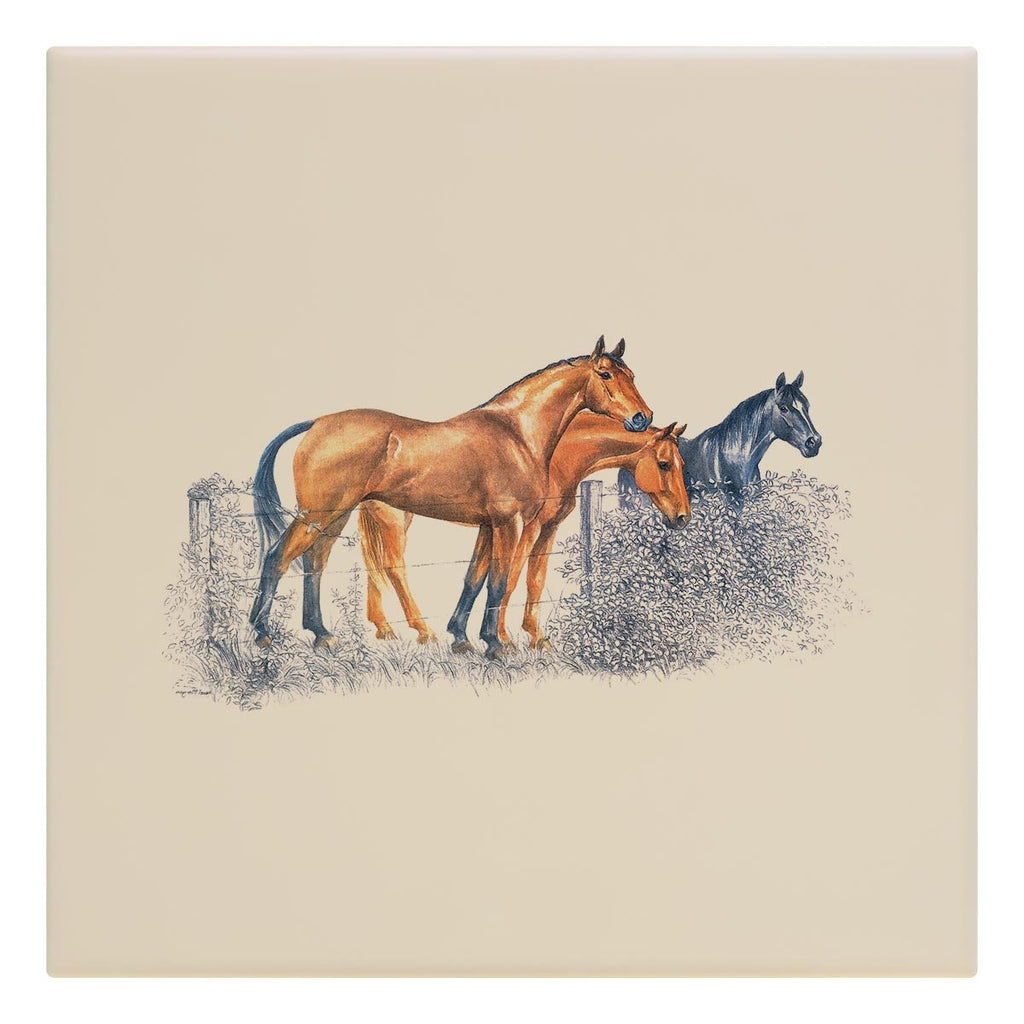 Horses Tile - Countryman John